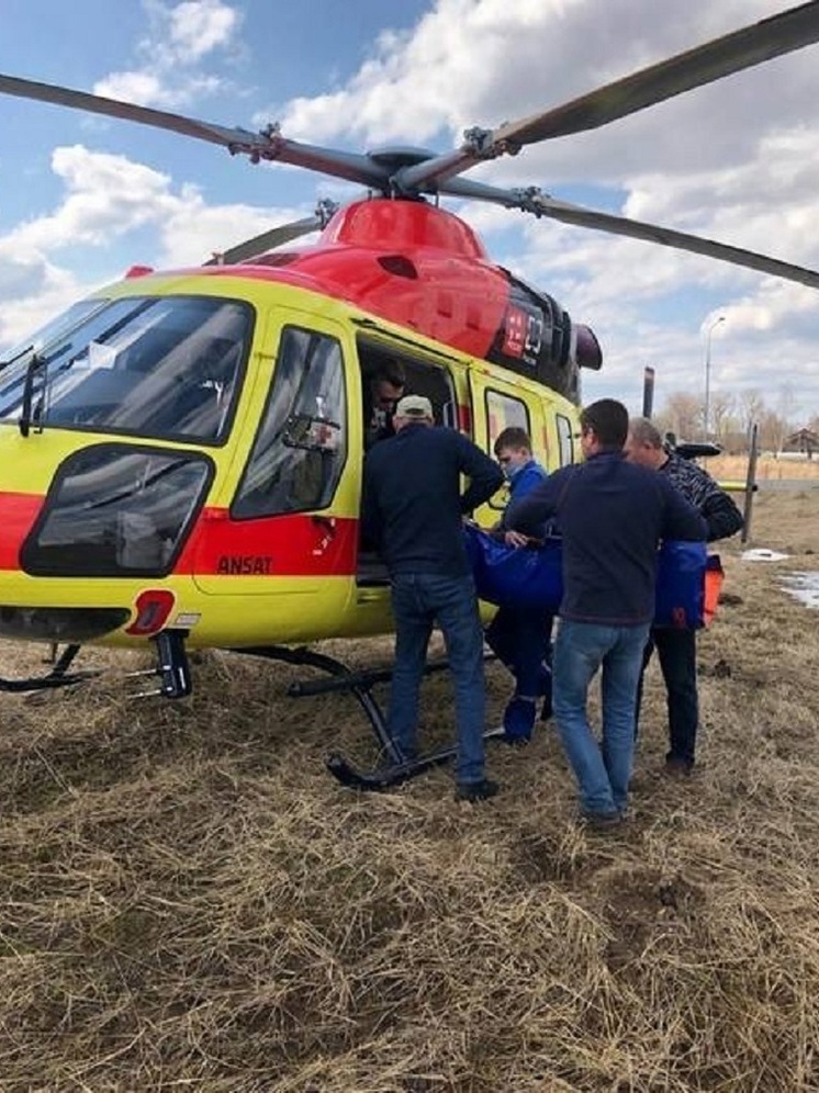 Жесткую посадку вертолета проверяют нижегородские силовики