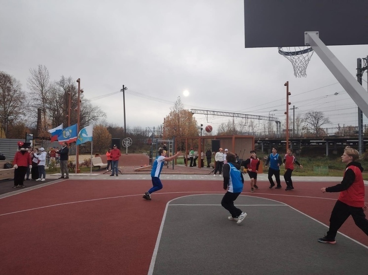 В Сиверском открылось новое общественное пространство