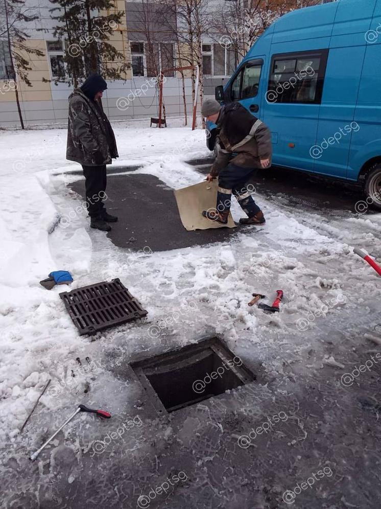 Ливневки в Тарко-Сале законсервировали на зиму