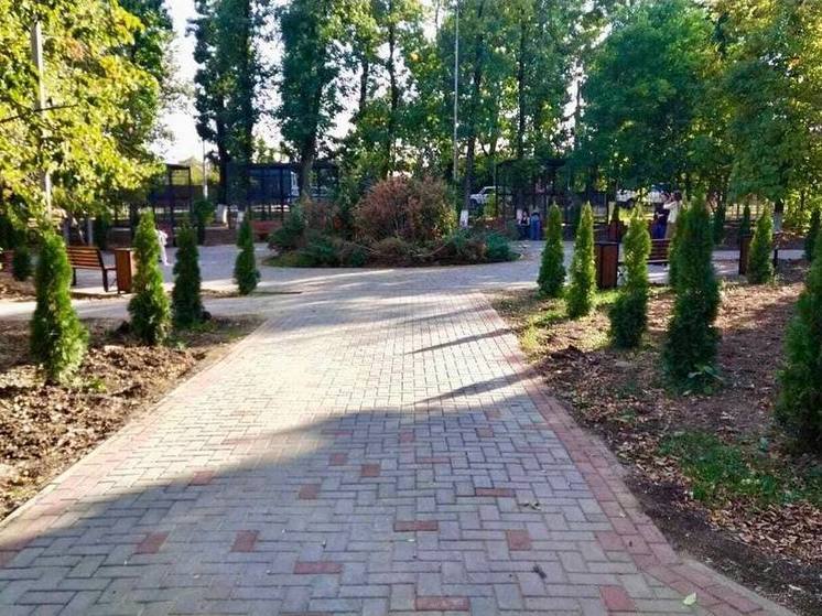 В Северском районе по нацпроекту благоустроили парк