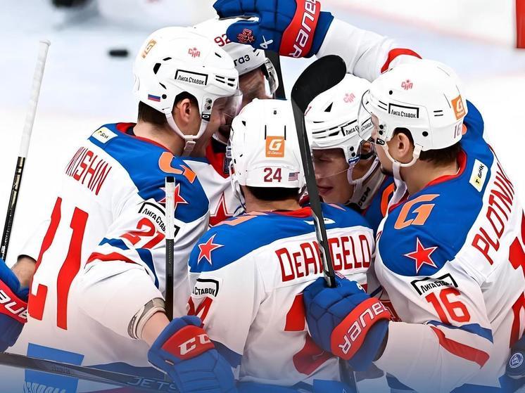 СКА разгромил «Куньлунь», забив восемь безответных шайб