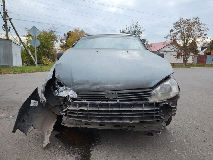 Водитель легковушки оказался в больнице в результате ДТП в Тамбове