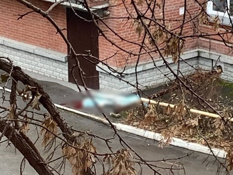 В Новосибирске под окнами общежития обнаружили труп человека