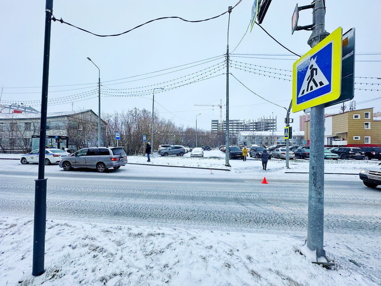 Ребенка на зебре сбили в Салехарде