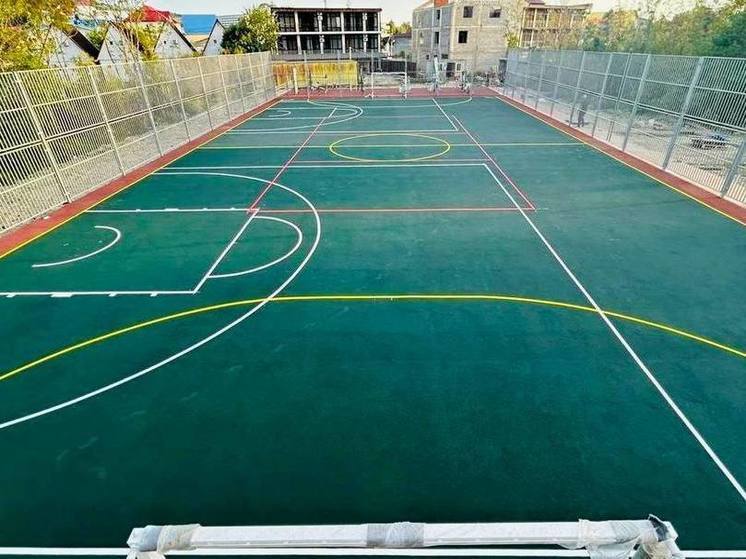 В Туапсинском районе открылась новая спортплощадка