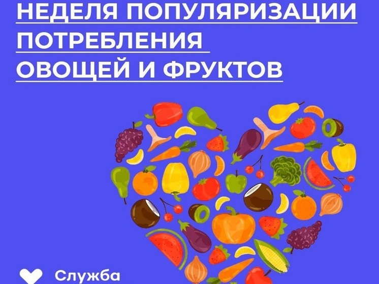 Здоровье в еде. Неделя популяризации овощей и фруктов