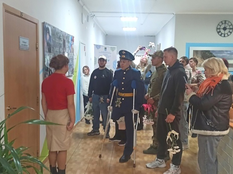 Участники СВО встретились с ребятами из школы поселка Рыбачий