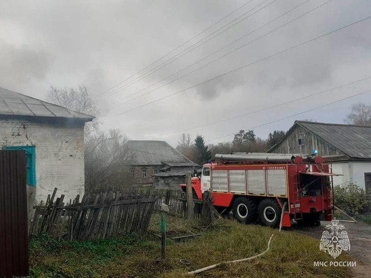 Четыре пожара тушили за сутки в Тульской области