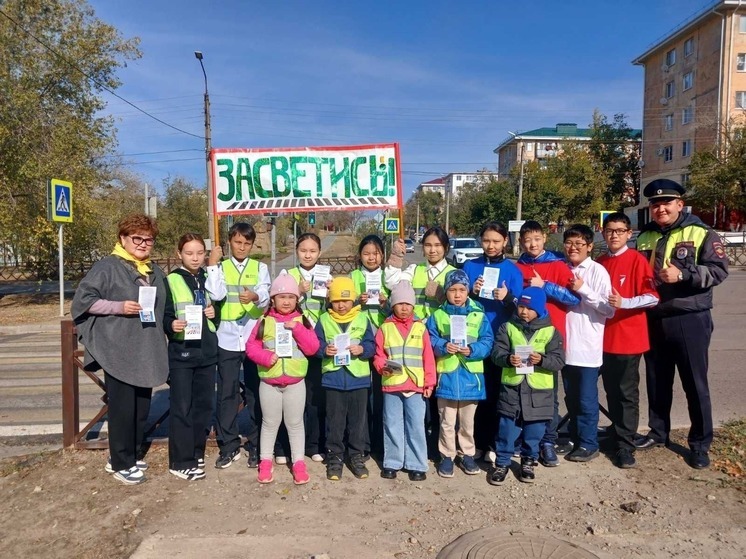 В Элисте провели акцию «Засветись»