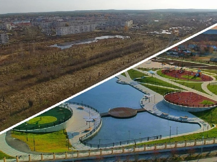 Обновленную набережную открыли в Волчанске за 463 млн рублей