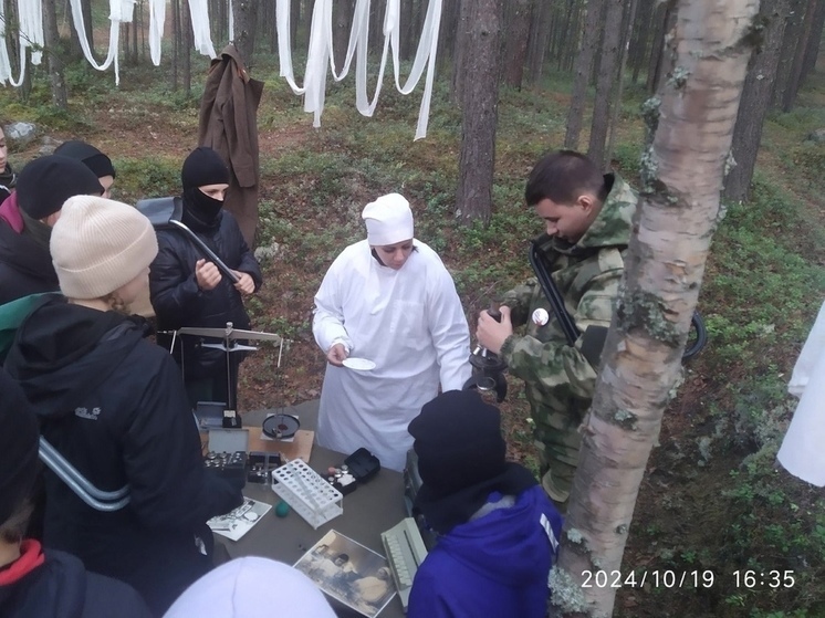 Слет участников в палаточный лагерь прошел в Мурманской области