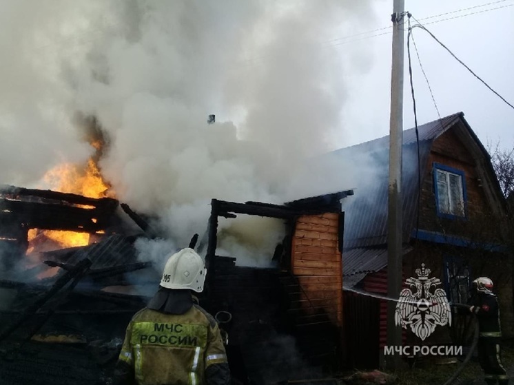 Пожарные обнаружили труп в сгоревшем садовом доме в Екатеринбурге