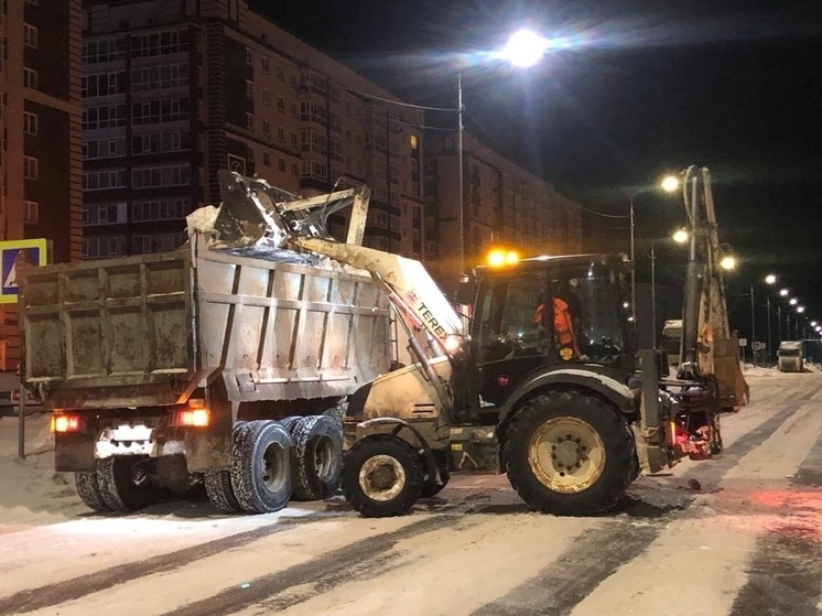 Снег в Вологде этой зимой будут увозить за город