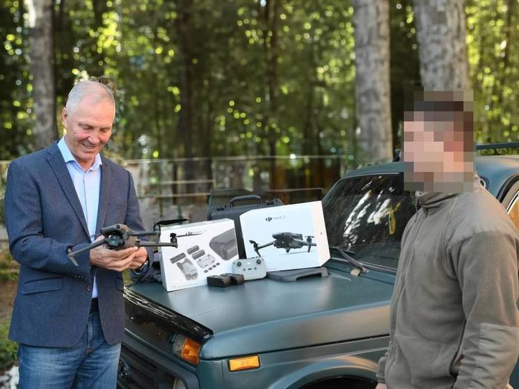 Бойцы на Херсонском направлении получили от Сальдо дроны и транспорт