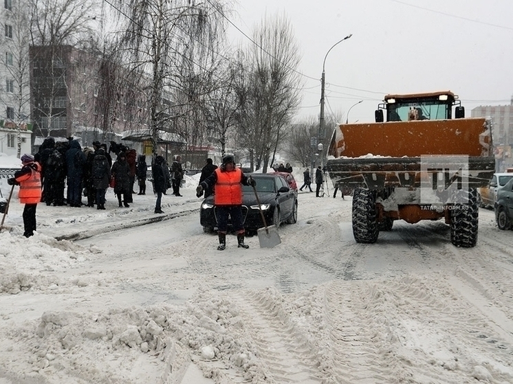 В Казани начался зимний сезон по обслуживанию дорожной сети