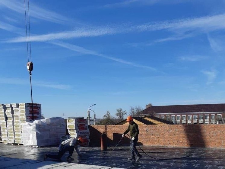 В селе Сампур Тамбовской области строят новый центр врача общей практики