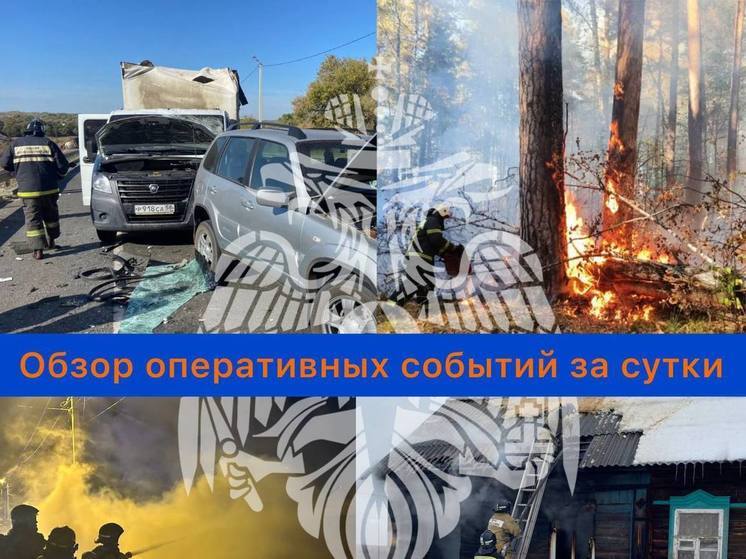 За сутки в Пензенской области ликвидировали четыре пожара