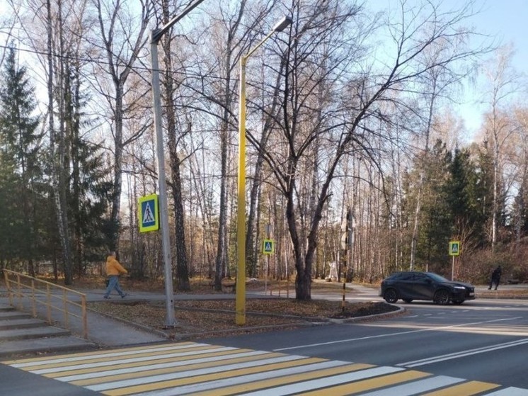 В новосибирском Академгородке стартовал масштабный проект по замене устаревших опор освещения