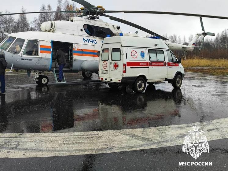 В Тверь на вертолете экстренно доставили подростка