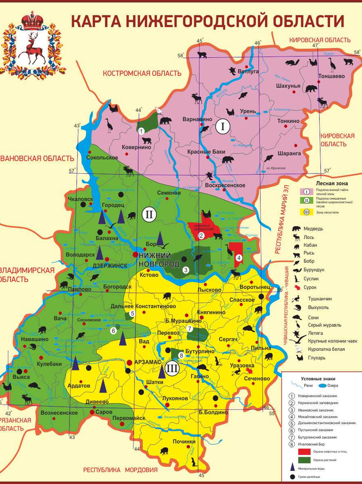 В 2025 году в Нижегородской области 9 округов сменят свой статус