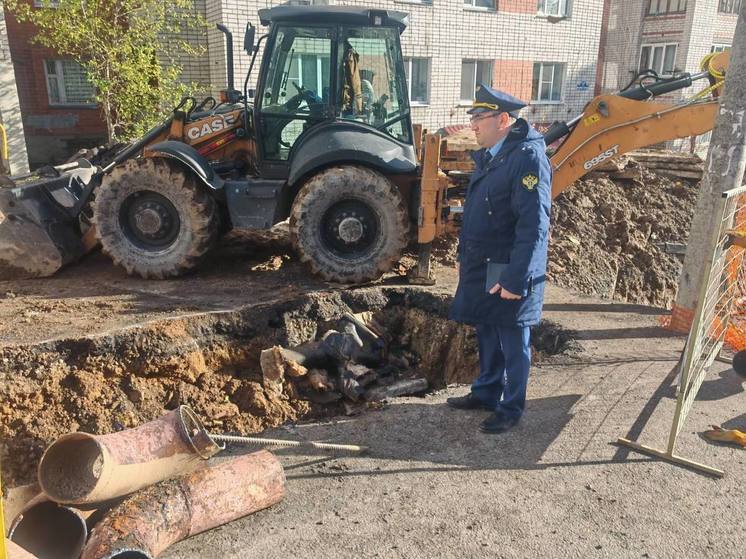 В Калуге замерзают дома на улице Энгельса