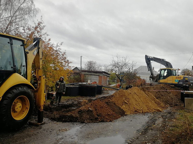 В Тамбовской области завершается строительство новой водопроводной сети