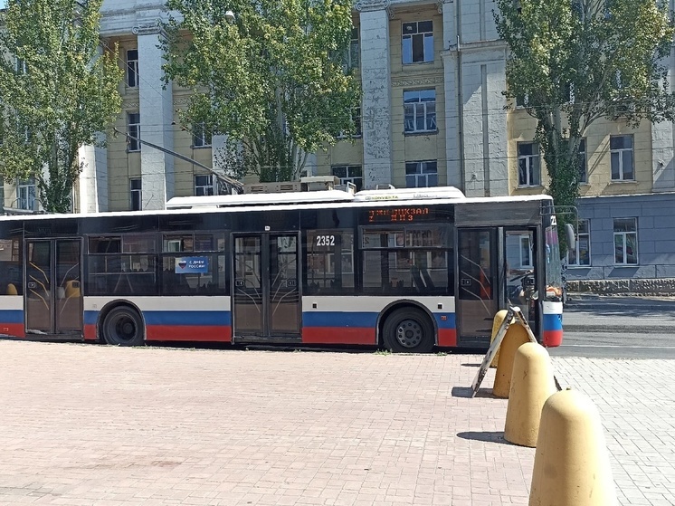 В Горловке приостановили движение троллейбусов