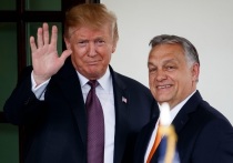 Агентство Bloomberg со ссылкой на дипломатов нескольких государств Европейского союза (ЕС) сообщает, что лидеры стран-участниц ЕС испытывают опасения из-за того, что премьер-министр Венгрии Виктор Орбан в случае победы экс-президента США Дональда Трампа на выборах 5 ноября пригласит его выступить по видеосвязи на неформальном саммите объединения, который пройдет в Будапеште 8 ноября.