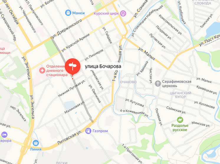 В Курске ограничат движение транспорта на улице Бочарова
