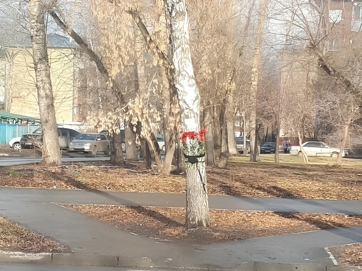 На Зорге после гибели беременной девушки организовали мемориал в Новосибирске