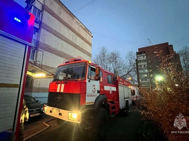 Челябинец погиб при пожаре в квартире