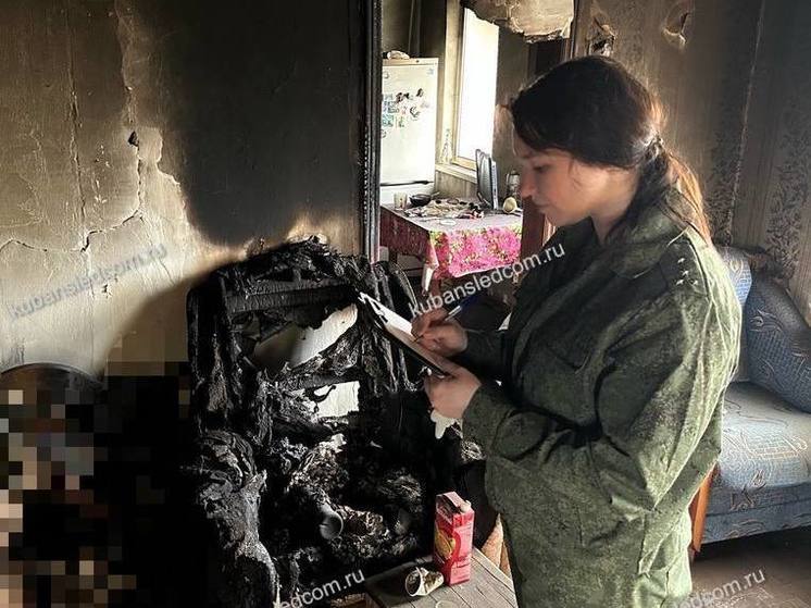 В селе Вольном при пожаре в частном доме погиб мужчина: ведется доследственная проверка