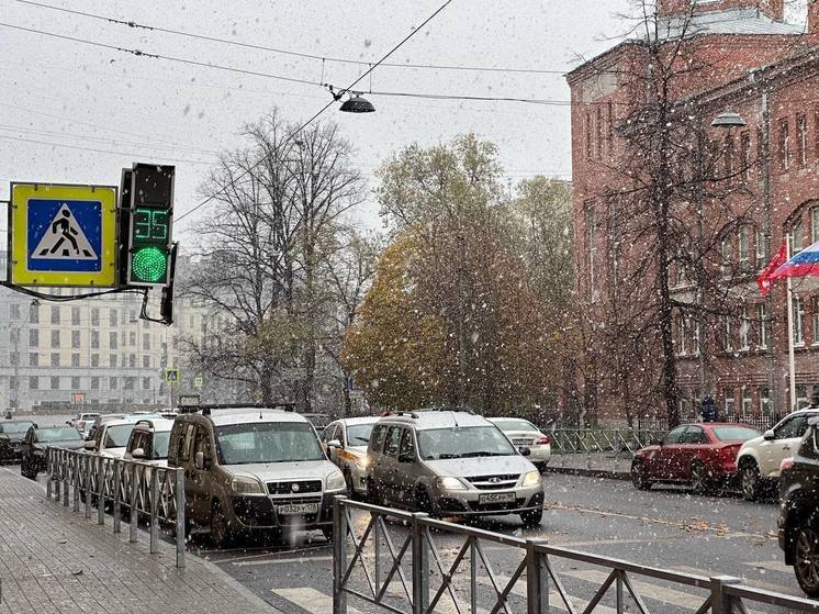 В Петербурге ожидается ухудшение погоды в виде гололеда и мокрого снега