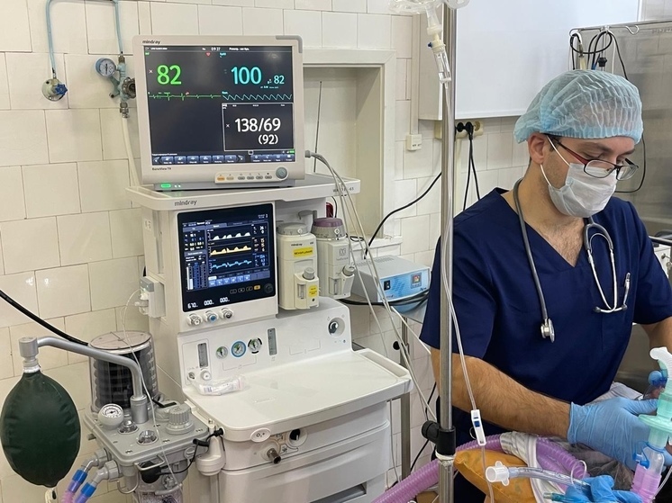 Новый аппарат для анестезии заработал в одной из больниц Петрозаводска