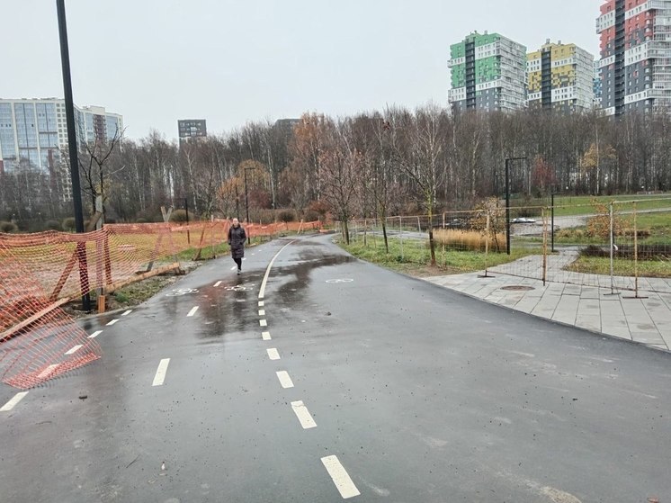 В Кудрово открыли сквозной проход через парк Оккервиль