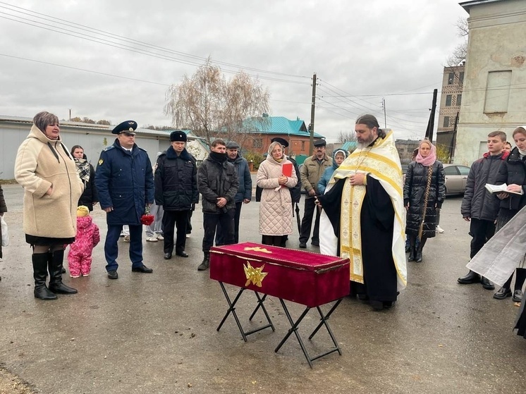 Родственника министра Российской империи перезахоронили в Липецкой области