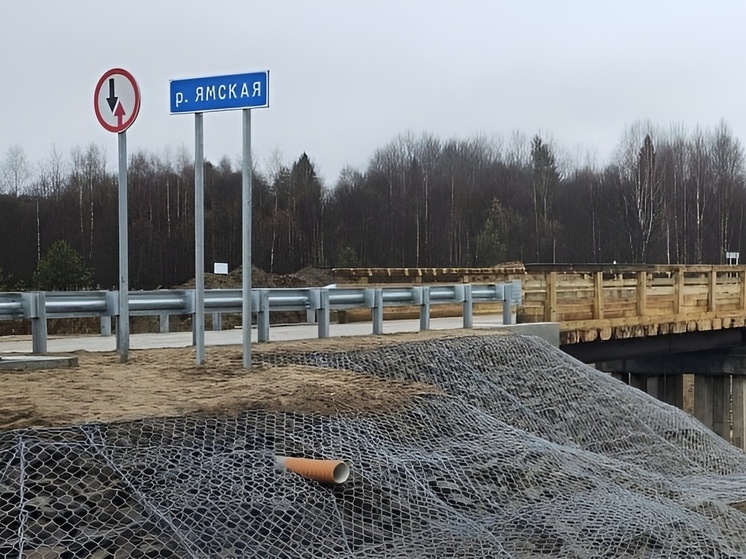 По пути в Архангельск появился объездной мост