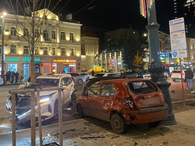 В Воронеже задержали пьяного водителя, устроившего сразу 2 ДТП в центре города