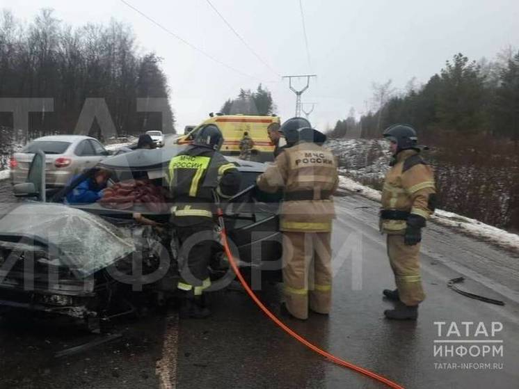 Три человека пострадали в ДТП в Азнакаевском районе