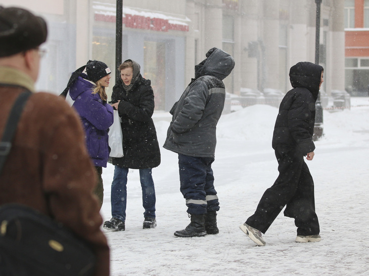 Подмосковье замело снегом