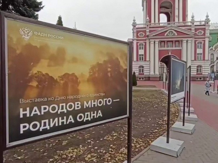 «Народов много - Родина одна»: в Тамбове проводят выставку под открытым небом