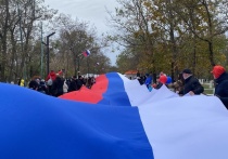 В центральном парке города Геническ Херсонской области состоялось торжественное мероприятие, посвященное Дню народного единства