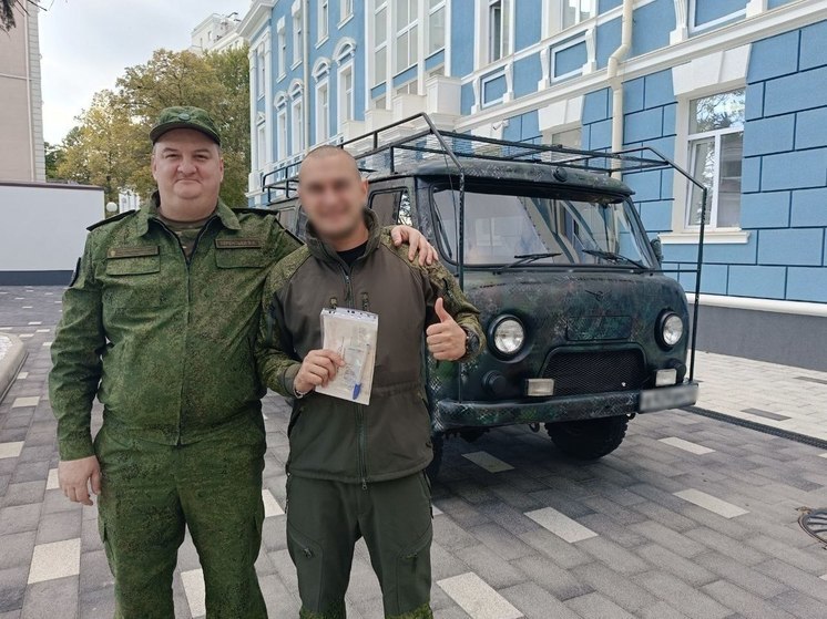 Крымские следователи отправили бойцам СВО на фронт модернизированную «буханку»