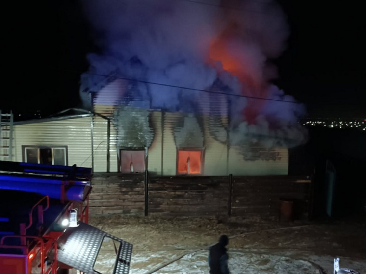 В Бурятии тёплые полы спалили  дом в селе