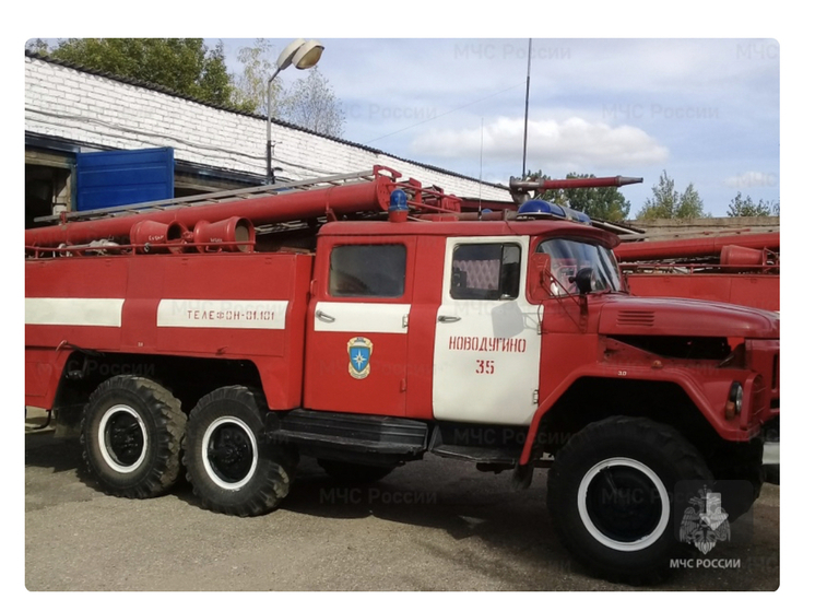 В Новодугино произошел пожар в бане