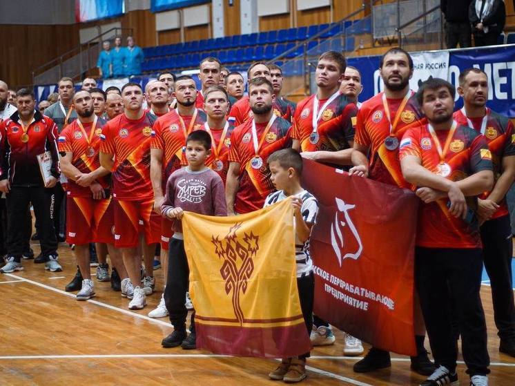 Сборная Чувашии завоевала «серебро» чемпионата России по регболу