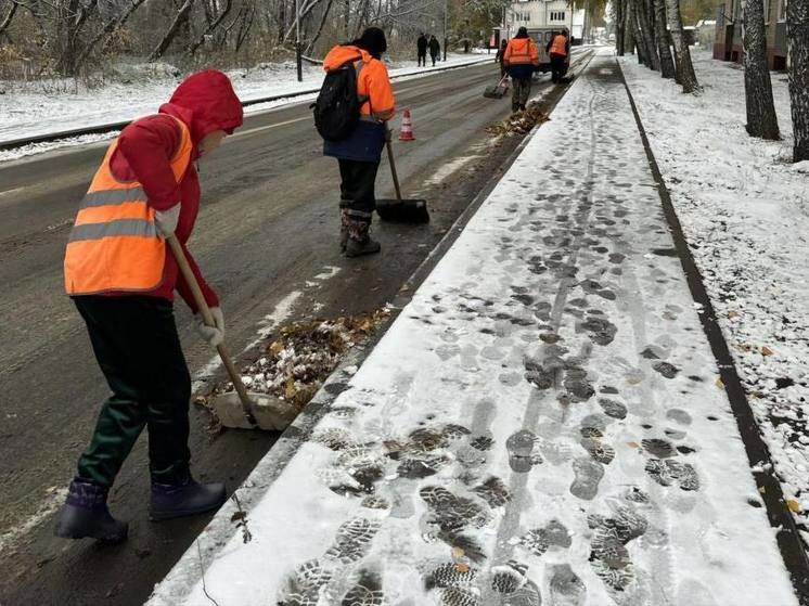 Службы городского хозяйства Тамбова работают в усиленном режиме