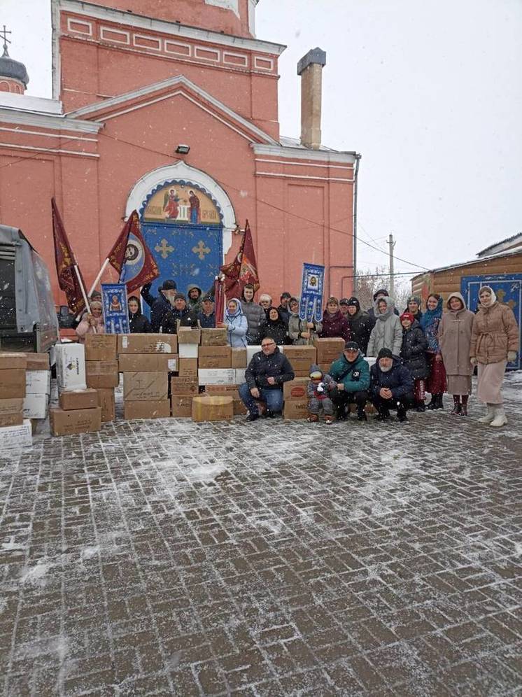 Помощь в зону СВО отправили клирики и прихожане храма в Липецкой области