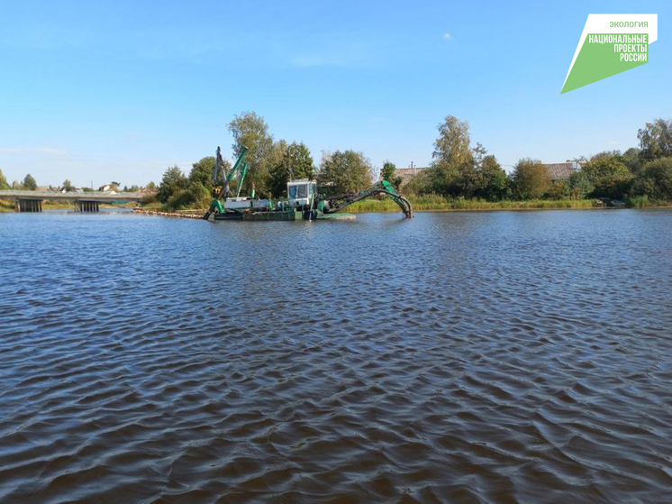 В Тверской области по напроцекту «Экология» расчистили русла трех водных объектов