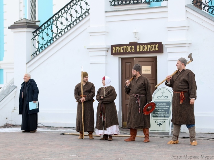 На Соборной площади Костромского кремля прошёл фестиваль «Русский характер»